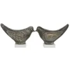 Rustic Etched Birds 2-Pc. Figurine Set-Kirkland's Home Sale