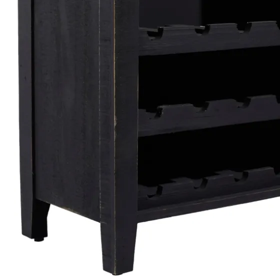 Rustic Galvanized Top Wine Cabinet-Kirkland's Home Hot