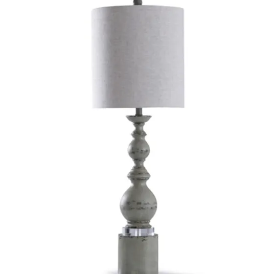Rustic Gray Balustrade Table Lamp-Kirkland's Home New