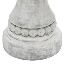 Rustic Gray Carved 3-Pc. Candle Holder Set-Kirkland's Home Hot