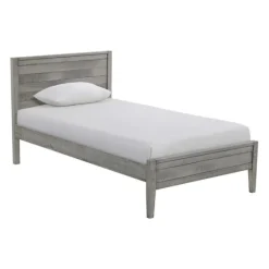 Rustic Gray Pine Panel Twin Bed Frame-Kirkland's Home Best Sale