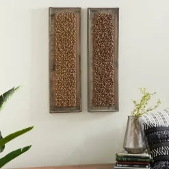 Rustic Knotted Seagrass 2-Pc. Panel Wall Art-Kirkland's Home Hot