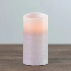Rustic Led Pillar Candle, 3X6 In.-Kirkland's Home New