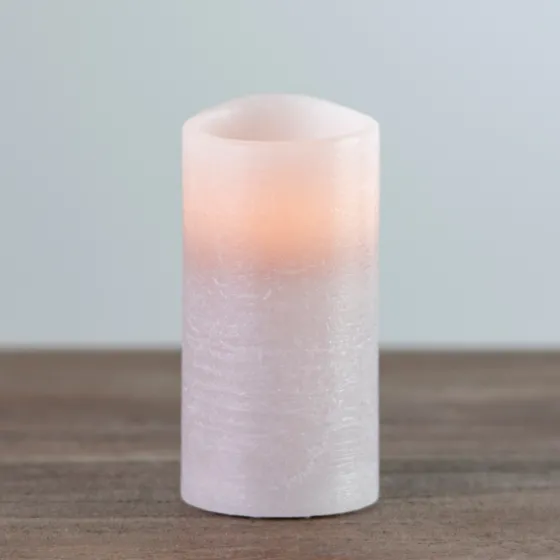 Rustic Led Pillar Candle, 3X6 In.-Kirkland's Home New