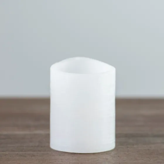 Rustic Led Pillar Candle, 3X4 In.-Kirkland's Home Discount