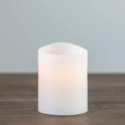 Rustic Led Pillar Candle, 3X4 In.-Kirkland's Home Discount