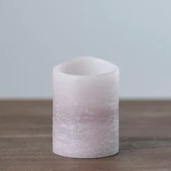Rustic Led Pillar Candle, 3X4 In.-Kirkland's Home Best Sale