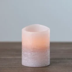 Rustic Led Pillar Candle, 3X4 In.-Kirkland's Home Best Sale