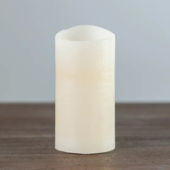 Rustic Led Pillar Candle, 3X6 In.-Kirkland's Home Cheap