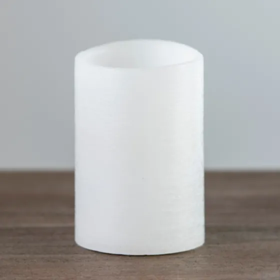 Rustic Led Pillar Candle, 4X6 In.-Kirkland's Home Store