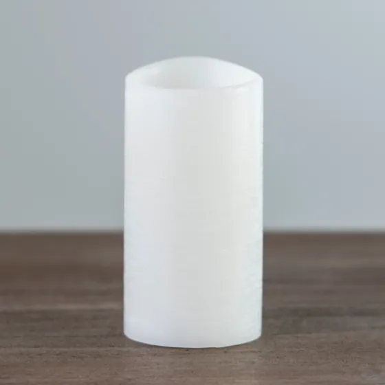 Rustic Led Pillar Candle, 3X6 In.-Kirkland's Home Fashion
