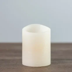 Rustic Led Pillar Candle, 3X4 In.-Kirkland's Home New