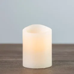 Rustic Led Pillar Candle, 3X4 In.-Kirkland's Home New