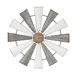 Rustic Metal Windmill Wall Plaque-Kirkland's Home Hot