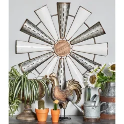 Rustic Metal Windmill Wall Plaque-Kirkland's Home Hot