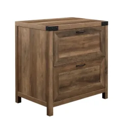 Rustic Oak 2-Drawer Wood File Cabinet-Kirkland's Home Fashion