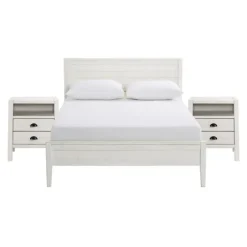 Rustic Pine Panel 3-Pc. Full Bedroom Set-Kirkland's Home Fashion