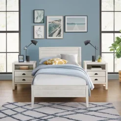 Rustic Pine Panel 3-Pc. Twin Bedroom Set-Kirkland's Home Fashion