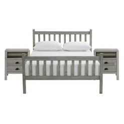 Rustic Pine Spindle 3-Pc. Full Bedroom Set-Kirkland's Home Clearance