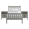 Rustic Pine Spindle 3-Pc. Twin Bedroom Set-Kirkland's Home Sale