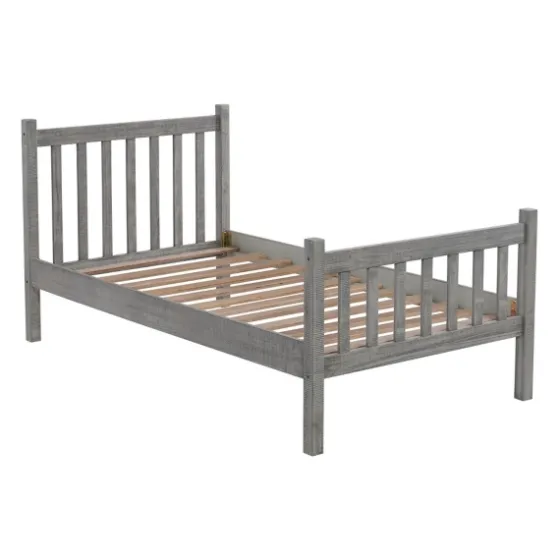 Rustic Pine Spindle 3-Pc. Twin Bedroom Set-Kirkland's Home Sale