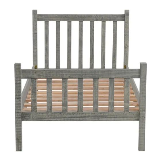 Rustic Pine Spindle 3-Pc. Twin Bedroom Set-Kirkland's Home Sale