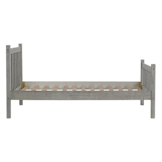 Rustic Pine Spindle 3-Pc. Twin Bedroom Set-Kirkland's Home Sale