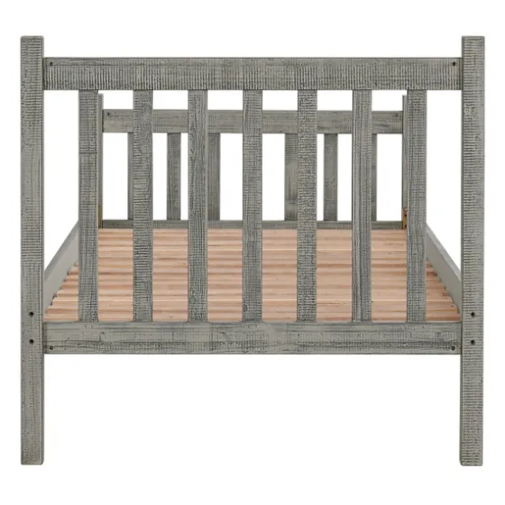 Rustic Pine Spindle 3-Pc. Twin Bedroom Set-Kirkland's Home Sale