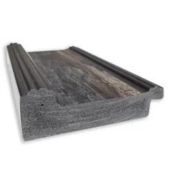 Rustic Rail Charred Framed Mirror, 30X66 In.-Kirkland's Home Sale