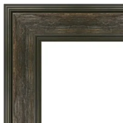 Rustic Rail Charred Framed Mirror, 30X66 In.-Kirkland's Home Sale