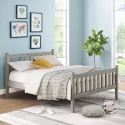 Rustic Spindleback Full Bed Frame-Kirkland's Home Best Sale