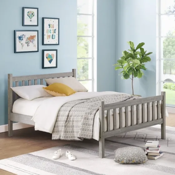 Rustic Spindleback Full Bed Frame-Kirkland's Home Best Sale