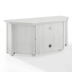 Rustic White Katy-Corner Tv Stand-Kirkland's Home Hot