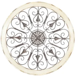 Rustic White Radial Scrollwork Wall Art-Kirkland's Home Hot
