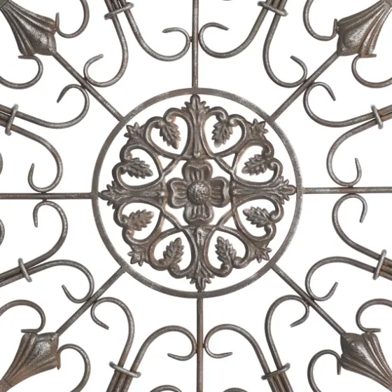 Rustic White Radial Scrollwork Wall Art-Kirkland's Home Hot
