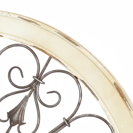 Rustic White Radial Scrollwork Wall Art-Kirkland's Home Hot
