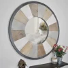 Rustic Wood Adler Wall Mirror-Kirkland's Home Flash Sale