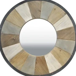 Rustic Wood Adler Wall Mirror-Kirkland's Home Flash Sale