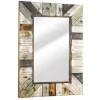 Rustic Wood Plank Frame Mirror-Kirkland's Home Cheap