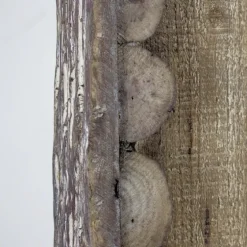 Rustic Wood Scalloped Edge Wall Mirror-Kirkland's Home Outlet