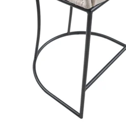 Rustic Woven Rope Back Counter Stool-Kirkland's Home Fashion