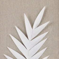 Sabal Rice Paper Palm Shadowbox Plaques, Set Of 3-Kirkland's Home Cheap