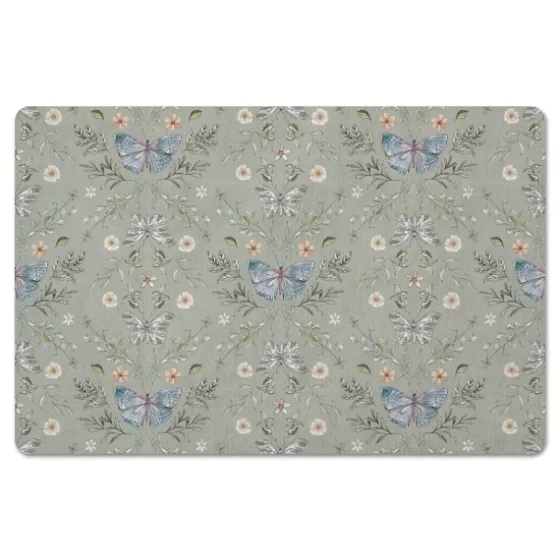 Sage Botanical Butterfly Floor Mat-Kirkland's Home Best Sale