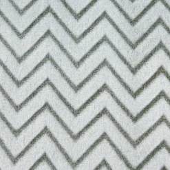 Sage Chevron Plush Throw-Kirkland's Home Fashion