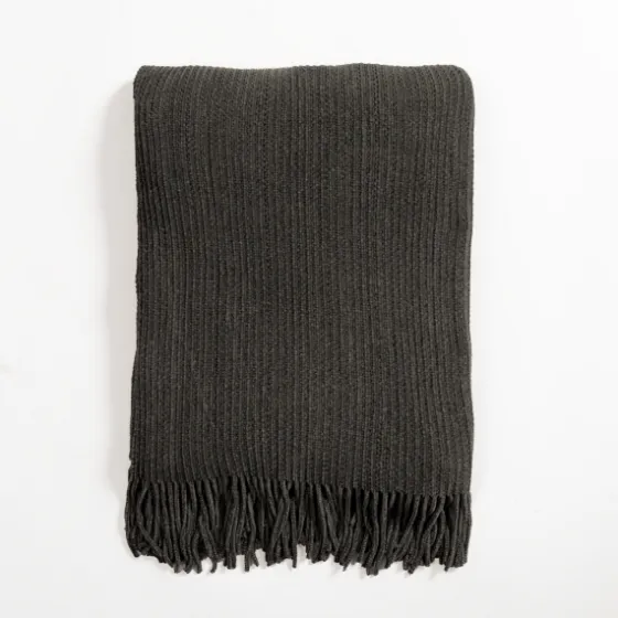 Sage Mist Chenille Ribbed Throw-Kirkland's Home Fashion