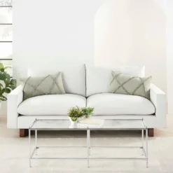 Sage Tufted Diamond Lumbar Pillows, Set Of 2-Kirkland's Home Sale