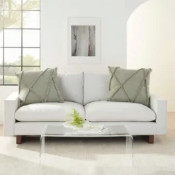 Sage Tufted Diamond 2-Pc. Pillows, 24 In.-Kirkland's Home Cheap