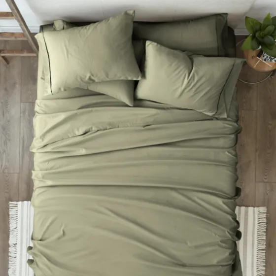 Sage Ultra Soft 6-Pc. King Sheet Set-Kirkland's Home Online