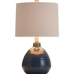 Sailor Blue Ceramic Table Lamp-Kirkland's Home Best Sale