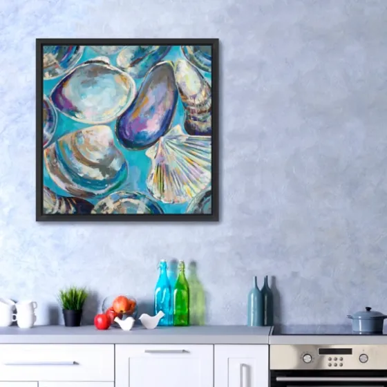 Salt Water Finds Framed Canvas Art Print-Kirkland's Home Discount